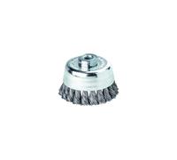 LESSMANN Spazzola a tazza, filo in acciaio 0,50mm, Spazzola Ø65 x Filettatura M 14mm Quantità:1
