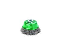 LESSMANN Spazzola a tazza, filo in inox 0,30mm, Spazzola Ø60mm Quantità:1