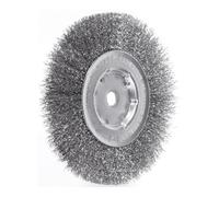 LESSMANN Spazzola circolare a 1 fila filo in inox 0,30mm, Ø150 x l=14mm Quantità:1