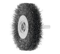 LESSMANN Spazzola circolare con gambo, filo in acciaio 0,30mm, Ø80 x l=18mm Quantità:1