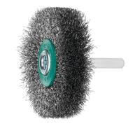 LESSMANN Spazzola circolare con gambo, filo in inox 0,20mm, Ø60 x l=15mm Quantità:1