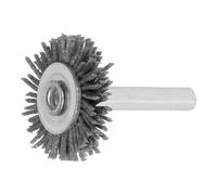 LESSMANN Spazzola circolare con gambo, microabrasiva, SiC grana 120, Ø30xl= 6mm Quantità:1