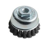 Lessmann Nodo Spazzola Tazza 65mm M14x2.0, 0.35 Filo di Acciaio LES482117