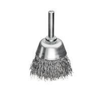 Lessmann Spazzola Tazza Con Gambo D50mm X H20mm, 0.30 Filo di Acciaio LES435162