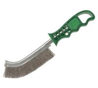 Lessmann Universale Mano Spazzola 260mm x 28mm 0.3 Stainless Steel Filo