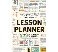 Lesson Planner with Timetables, Checklists, and Planning Templates Inside