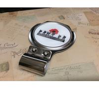 Lest We Forget Poppy Griglia Badge Auto Con Fissaggi British Legion 3 S/S
