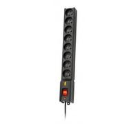 Lestar 1966004062 power extension 230 AC outlet s Indoor LX 810 5M CZARNA