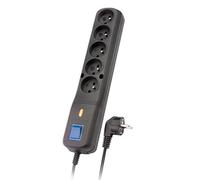 LeStar - 5 + lf-530wa, Surge Protector, 2.5 m, Black