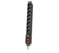Lestar Lath Power Strip 8 Sockets 19 Inch Rack LXARM 810 G-A K.:CZ 1,5M