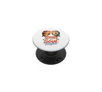 L'estate è dove respira la mia anima amanti del surf Tropical Beach PopSockets PopGrip Adesivo