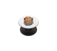 L'estate è dove respira la mia anima amanti del surf Tropical Beach PopSockets PopGrip Adesivo