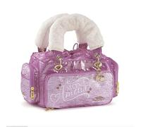 L'Estel Skates EDEA Borsa Mon Amour Lilla con manici in pelle sintetica | 9 tasche interne, tasca termica, ciondolo a forma di dadi dorati, design a cesto, manici rimovibili