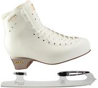 L'Estel Skates - Pattini con Edea Overture+Lame MK Professional o Wilson Coronation Ace - Pattinaggio su ghiaccio (Bianco, 265/40)