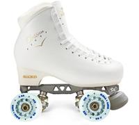 L'Estel Skates - Stivali Edea Classica Freedom+Basi Roll-Line Dance+Ruote Ice - Pattinaggio Artistico Ruote (36)