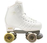 L'Estel Skates - Stivali Edea Esordio+Base Roll-Line Variant+Ruote Magnum - Pattinaggio Artistico Ruote (Bianco, 255/38)