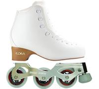 L'Estel Skates - Stivali Edea Tempo+Basi Skate Snow White - Inline Figure Skates (245/37)