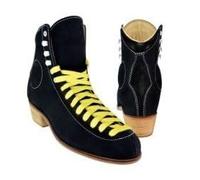 L'Estel Skates - Wifa - Stivali Wifa Street Modello Suede interamente in Pelle - Pattinaggio Street e Danza Urbana (Nero, EU 38 (US 7 1/4))