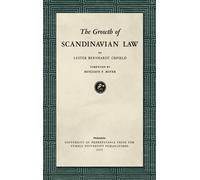 Lester Bernhardt Orfiel The Growth of Scandinavian Law (1953 (Copertina rigida)