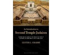 Lester L. Grabbe An Introduction to Second Temple Judaism (Tascabile)
