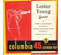 LESTER YOUNG QUARTET - LESTER YOUNG QUARTET - THREE LITTLE WORDS 7in (31426)