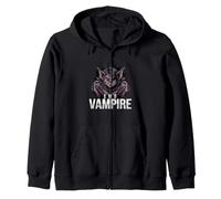 L'estetica del Vampiro Emo Felpa con Cappuccio