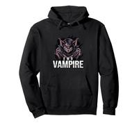 L'estetica del Vampiro Emo Felpa con Cappuccio