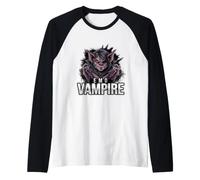 L'estetica del Vampiro Emo Maglia con Maniche Raglan