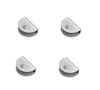 L'estetica elegante incontra la funzionalità supporti a clip in acciaio inossidabile disponibili in una comoda opzione da 4 pezzi oggi (M)