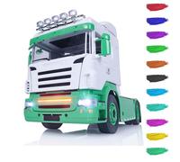 LESU 1/14 4X4 RC Trattore Camion Telaio Metallo Radio Control Auto Dipinta Assemblato Motore ESC Servo Hobby Grade Modello