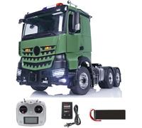 LESU 1/14 6X6 RC Trattore Camion I6S RTR Radio Control Car 2-Speed Gearbox Suoni Hobby Grade Model