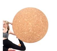 Lesunbak Palla massaggiante per yoga, massaggio profondo dei tessuti, palla massaggiante per dolori muscolari, fitness e massaggio fisico dei punti trigger per schiena, collo e vita