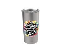 Let Everything That Has Breath Praise The Lord Bicchiere termico in acciaio inox doppia parete