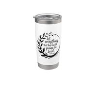 Let Everything That Has Breath Praise The Lord Bicchiere termico in acciaio inox doppia parete