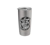 Let Everything That Has Breath Praise The Lord Bicchiere termico in acciaio inox doppia parete