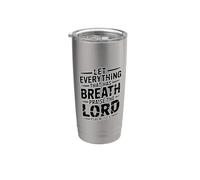 Let Everything That Has Breath Praise The Lord Bicchiere termico in acciaio inox doppia parete