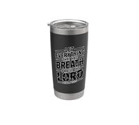 Let Everything That Has Breath Praise The Lord Bicchiere termico in acciaio inox doppia parete
