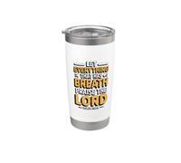 Let Everything That Has Breath Praise The Lord Bicchiere termico in acciaio inox doppia parete