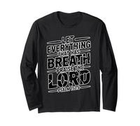 Let Everything That Has Breath Praise The Lord Maglia a Manica