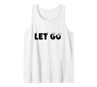 Let Go, Minimalist Typographic Metaphor Design Canotta