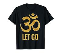 Let Go Om Simbolo Inspiring Spiritual Buddhism Maglietta