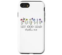Let God Lead Matthew 19:26 God Quote All Things Are Possible Custodia per iPhone SE (2020) / 7/8