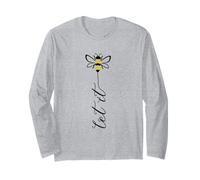 Let It Bee - Api Dolci Disegnate a Mano da Apicoltore Maglia a Manica
