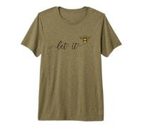 Let It Bee - Api Dolci Disegnate a Mano da Apicoltore Maglietta Premium