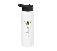 Let It Bee - Api dolci disegnate a mano da apicoltore Stainless Steel Insulated Water Bottle