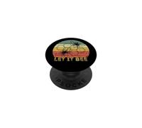 Let It Bee apicoltore a nido d'ape gioco di parole retrò tramonto divertente PopSockets PopGrip Adesivo