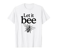 Let it Bee Apicoltore Maglietta con Stampa Grafica Economica