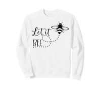 Let it Bee Bumblebee Divertente Primavera Estate api pasquali Felpa