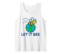 Let it Bee Earth Day Divertente Salvare Il Pianeta Amante delle api Canotta