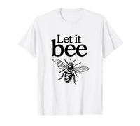 Let it Bee (Nero) Apicoltore Maglietta con Stampa Grafica Economica